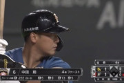 中田翔さん、今年も.216 .676