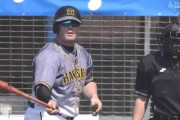 【悲報】阪神ボーア、2打席2三振