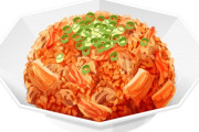 キムチチャーハンの作り方教えて！ → 作ってみた結果