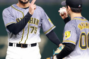 阪神スアレス合流即最終回無失点締め　安定の守護神の姿