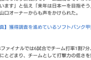【巨人】阿部監督が日本一奪還へ補強宣言「打てなかったから」ソフトバンク甲斐や阪神大山ら調査