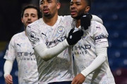 マンC、ジェズス＆スターリングのゴールでバーンリーに2-0快勝！リーグ9連勝で首位キープ