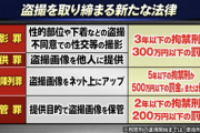 【悲報】「撮影罪」成立、女を盗撮すると刑事罰に