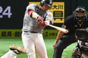 ロッテ佐藤都志也 .197(71-14) 3本 9打点 OPS.710 盗塁阻止率.875
