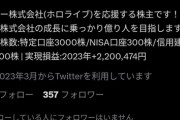 ホロライブ株に全てをかけた男、逝く