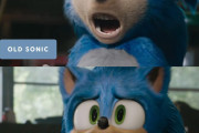 【朗報】制作費100億円 ハリウッド版『ソニック』 キモすぎ炎上デザインが変更され新トレイラー公開