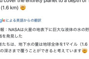 【画像】火星の地下に、大量の水の貯蔵庫が発見されるｗｗｗ