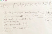 【乃木坂46】力作www 田村真佑、林瑠奈が作った『筒井あやめの取扱説明書(似顔絵つき)』がこちら【猫舌SHOWROOM】