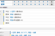 【試合結果】 8/28 中日 1-0 阪神　拙攻続きも阿部の一発の１点を守り切り勝利！小笠原今季初勝利！