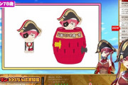 【ホロライブ】マリン船長コラボの「黒ひげ危機一発」が発売決定！78歳Verは草