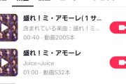 【緊急】Juice=Juice「盛れ！ミ・アモーレ」TikTokでの音源使用回数がなんだかんだで2,000件（累計2,637件）突破ｗｗｗｗｗｗｗｗｗ