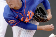 【悲報】メッツ藤浪晋太郎、４四死球３暴投で１アウトも取れず降板