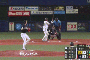 【オリックス対ソフトバンク23回戦】オリックス・来田、ソフトバンク・石川から第２号２ランホームラン！３点差に迫る！！！！！！！！！！！！