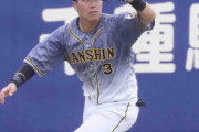 阪神・大山　左翼で捕殺マーク　5度の守備機会も無難にこなし「やることをやるだけ。頑張ります」