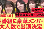 【日向坂46】外番組に大人数で出演決定する！！