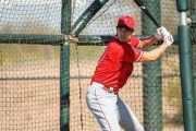 大谷翔平が「さらに筋肉つけた？」　打撃練習動画での逞しい上腕筋にファン熱視線