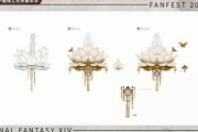 【FF14】光の戦士も仏になれる！？中国ファンフェス2021にて「ハスの花に乗る新マウント」のアートイラストが発表！