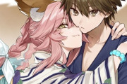 【FGO】浴衣姿の玉藻ちゃん＆ザビ男！！　浴衣の玉藻ちゃん美しいです！！