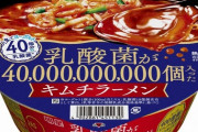 明星   乳酸菌400億個入りキムチラーメン、11月発売　にんにくみそ味も  [10/29]