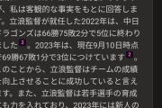ワイ「立浪は優秀な監督だと思う？」AI「…」