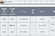 【悲報】ウェールズW杯出場のグループB…めちゃ荒れそうｗｗｗｗｗｗｗｗｗｗ