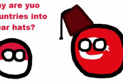 【世界】帽子の意味【ポーランドボール】