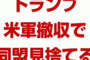 トランプ、米軍撤収で同盟を見捨てる考えを表明！　「同盟国は我々に付け込んできた。新たな同盟を組むのは簡単」　韓国終わったな…
