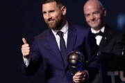 メッシ、最多6度目のFIFA最優秀選手賞を受賞！ファン・ダイクやC・ロナウドを抑える