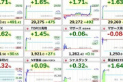 日経平均株価､29000円突破ｷﾀ━━(ﾟ∀ﾟ)━━!! 30年6カ月ぶり