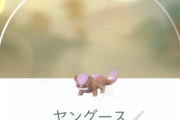 【ポケモンGO】ヤングースの色違い報告はよく見るのに未だ遭遇したことが無い…これが沼？