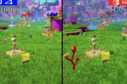 【草】スポンジボブ最新作のPS4/Switchグラフィック比較が到着！
