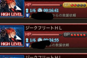 【グラブル】ジークHLなどスポラ系マルチは過疎だけでなく参戦者の質も低下？自発者は稼げない人が多く消化は少数のガチ勢に支えられていたことがわかる結果に…