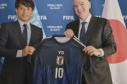JFA宮本恒靖会長がFIFA会長と会談、31年女子W杯招致意向を伝達「選手数を増やすためにも…」