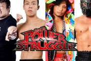 田口隆祐 藤田晃生vs高橋ヒロム BUSHI 「Road to POWER STRUGGLE」10.25後楽園ホール
