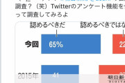 【悲報】自称愛国者「同性婚賛成が7割！？そんなわけないだろTwitterアンケートやれ！」