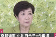 【都知事選】開票結果…小池氏366万　宇都宮氏84万　山本氏65万　小野氏61万　桜井氏17万　立花氏4万