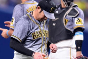 阪神・岩田が四回途中で降板　２番手・岩貞は大島に適時二塁打浴びる
