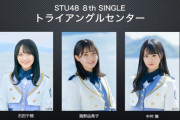 STU48 8thシングル発売決定！センターは中村舞・瀧野由美子・石田千穂のトライアングルセンター！峯吉愛梨沙・川又あん奈・吉崎凜子・吉田彩良の4人が初選抜入り【STU/瀬戸内48】