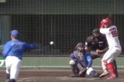 【動画】ベイスターズドラ2 松本凌人さん、ガチで守護神になれそう