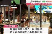 日ハム新球場、「屋根開閉、サウナ、温泉、飲食店、アスレチック」あらゆる設備を完備