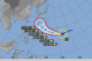 【悲報】 台風19号「ハギビス」、今年最強クラスで日本直撃コースを進む