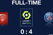 ◆リーグ・1◆7節 ニーム×PSG ネイマール不在のPSG、ニームGKの好守に手こずるも終盤怒涛の攻撃で4-0と完勝！エンバペ２G