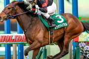 第35回 フラワーカップ（GIII）好位追走ホウオウイクセル（丸田）直線早め先頭押し切って重賞初制覇！3歳牝馬戦線に名乗り