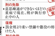 恩赦で犯罪者が野に放たれる！