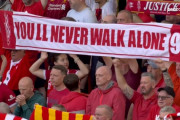 【動画】リヴァプールサポの優勝が決まった試合前『You'll Never Walk Alone』が凄い