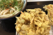 丸亀製麺の野菜かき揚げとかいう麻薬