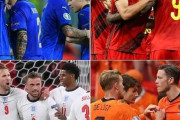EURO2020のベスト16が決定！イングランド対ドイツ、ベルギー対ポルトガルなどの好カードが決勝トーナメント1回戦で実現