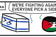 【イスラエル-パレスチナ】陣営を選べ！【ポーランドボール】