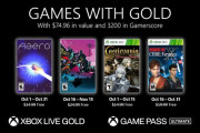 Xbox、10月分の「Games with Gold」ラインナップを発表