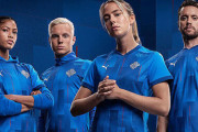 アイスランド代表、EURO2020新ユニフォームを発表！「NEWエンブレムも登場」